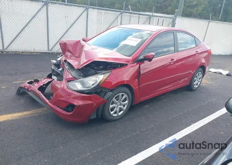 2014 Hyundai Accent Gls from USA, damaged, VIN KMHCT4AE8EU648302